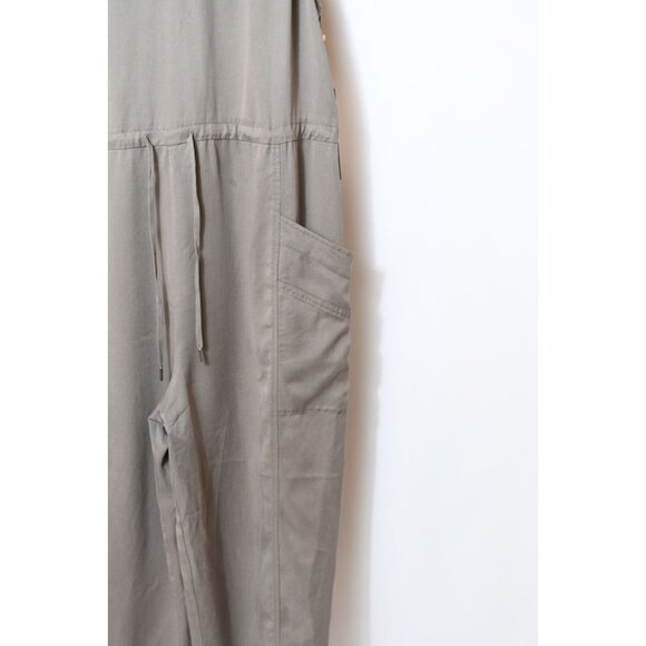 Women's Taupe Jumpsuit - Picture 3 of 12
